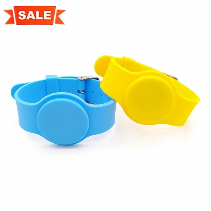 Waterproof Custom Long Range Water Park Silicone Nfc Pulsera Rfid Bracelet For Swimming Pool Dook Lock