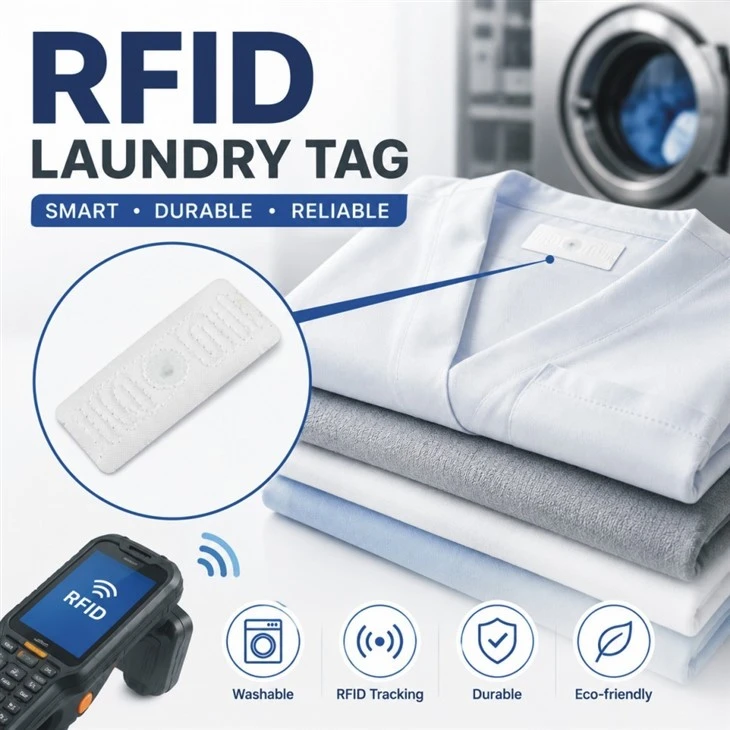 Waterproof Laundry Textile RFID Tag best